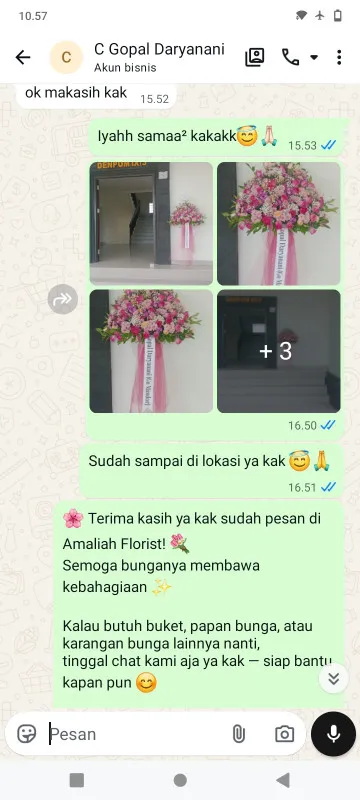 Pengiriman Karangan Bunga Kedokangabus Gabuswetan