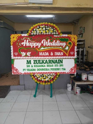 Papan Bunga di Kedokangabus Gabuswetan
