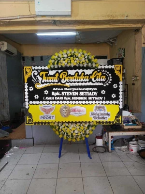 Papan Bunga di Kedokangabus Gabuswetan